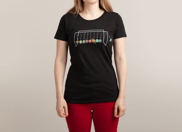 Get a planet system t-shirt for girls